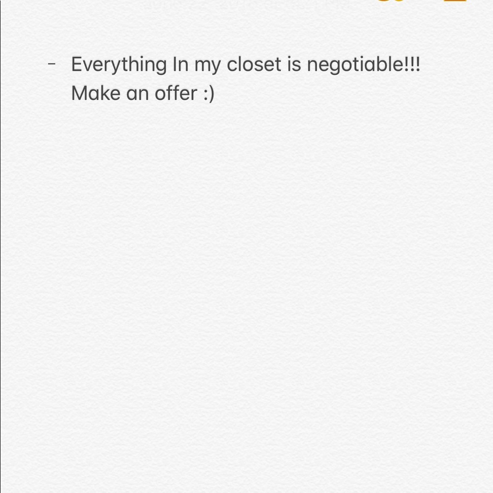 Make an offer